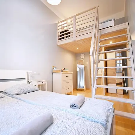 Bezowo-niebieski 3city W Sopocie Z Parkingiem By Renters * 소포트