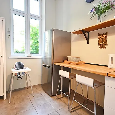 Bezowo-niebieski 3city W Sopocie Z Parkingiem By Renters *