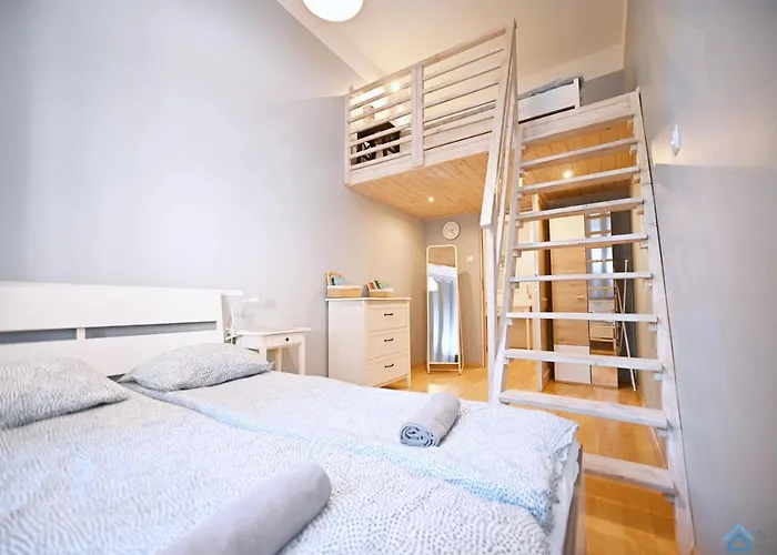 Bezowo-niebieski 3city W Sopocie Z Parkingiem By Renters * Сопот